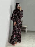  | SHEIN Ditsy Floral Long Sleeve Casual Day Dress, Minimalist & Stylish | Dress | Shein | OneHub
