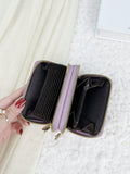  | SHEIN Double Zipper Wallet Business Card Holder Wallet | Wallet | Shein | OneHub