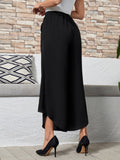  | SHEIN EMERY ROSE Tie Front Wide Leg Pants | Pants | Shein | OneHub