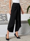  | SHEIN EMERY ROSE Tie Front Wide Leg Pants | Pants | Shein | OneHub