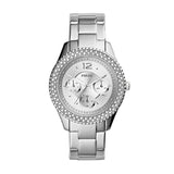  | Fossil Stella Silver Stainless Steel Silver Dial Quartz Watch for Women - ES3588 | Watches | Fossil | OneHub