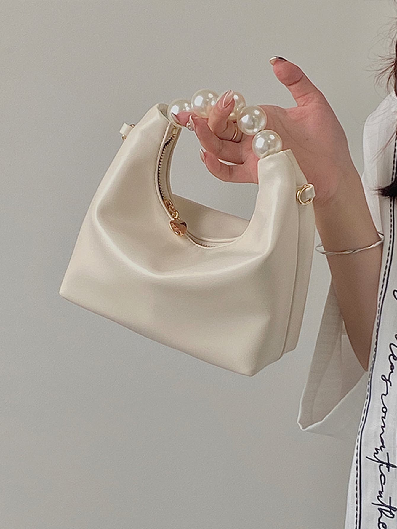  | SHEIN Fashionable,Minimalist,Casual,Mini Faux Pearl Decor Satchel Bag For Girl, Teen Girls & Women | Bags | Shein | OneHub
