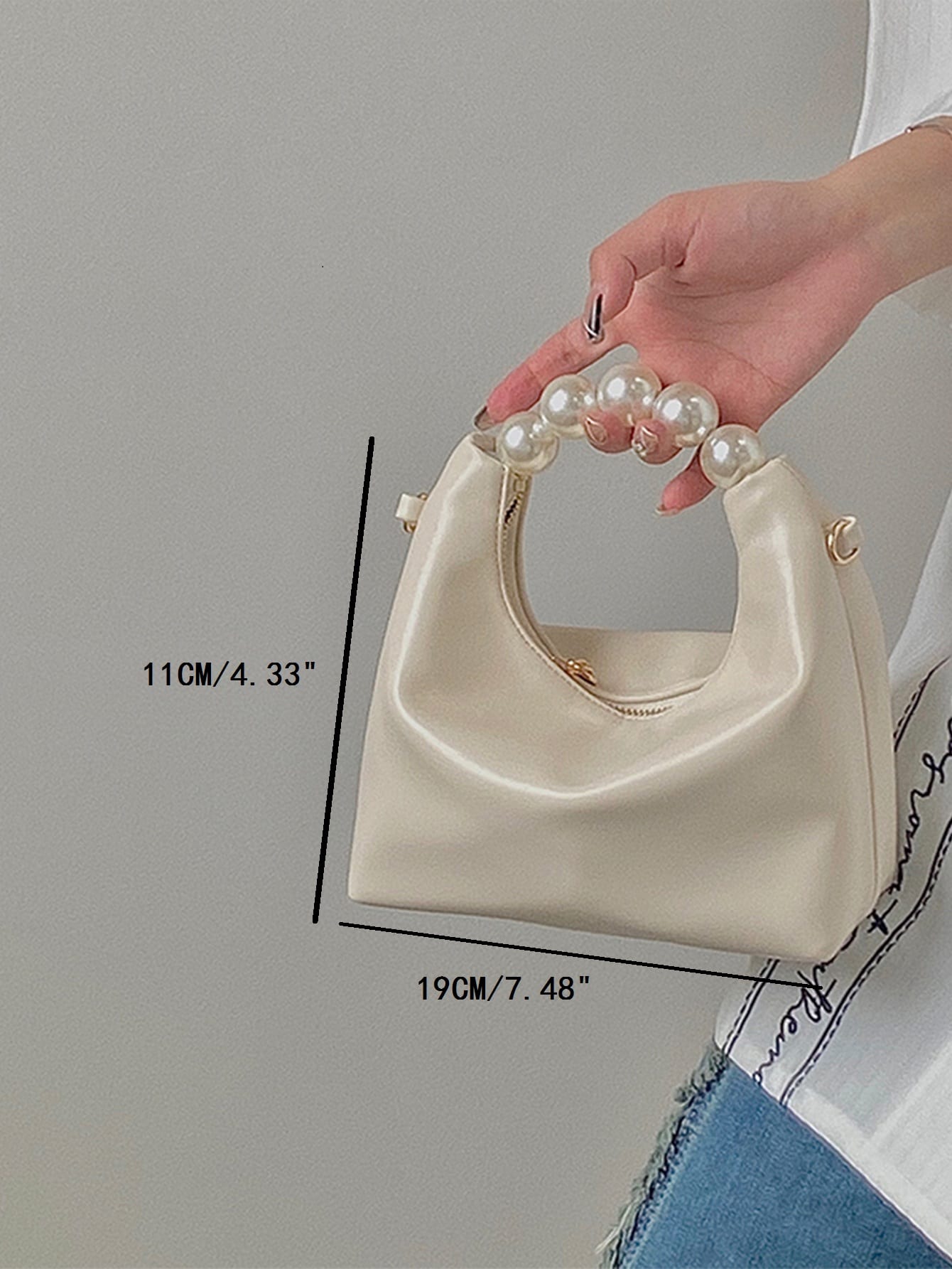  | SHEIN Fashionable,Minimalist,Casual,Mini Faux Pearl Decor Satchel Bag For Girl, Teen Girls & Women | Bags | Shein | OneHub