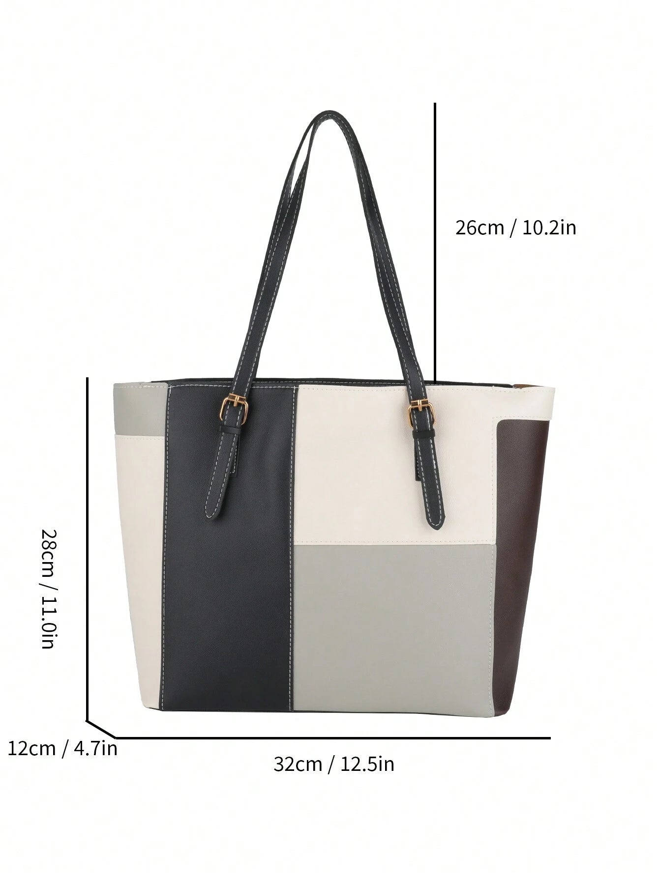  | SHEIN Fashionable Large Capacity Multi Pocket Over The Shoulder Tote Bag | Bags | Shein | OneHub