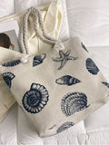  | SHEIN Fashionable Large Capacity Tote Bag With Shell & Starfish Pattern | Bags | Shein | OneHub