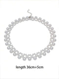  | SHEIN Faux Pearl Decor Bridal Necklace Elegant Pearl Necklace Women | Necklace | Shein | OneHub