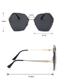  | SHEIN Faux Pearl Decor Rimless Fashion Glasses | Sunglasses | Shein | OneHub