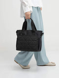 SHEIN Geometric Embossed Diaper Bag