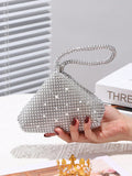  | SHEIN Glamorous Glitter Bling, Sequin, Luxury, Shiny Women's Mini Sparkling Rhinestone Clutch Bag | Bags | Shein | OneHub