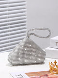  | SHEIN Glamorous Glitter Bling, Sequin, Luxury, Shiny Women's Mini Sparkling Rhinestone Clutch Bag | Bags | Shein | OneHub