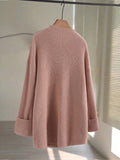 SHEIN GlowEve New Stylish Cardigan For Women, European And American Chic Versatile Minimalist Fashion Knit Top