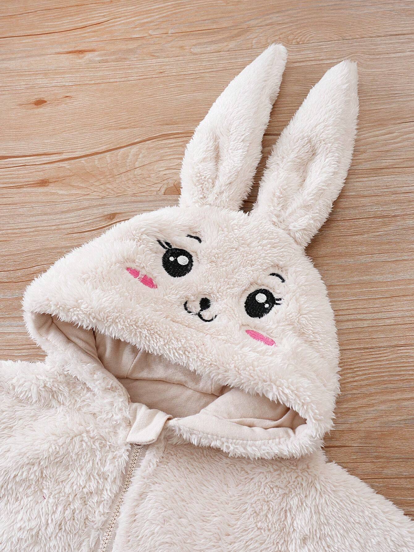  | SHEIN Long Sleeve Cute Cartoon Animal Embroidery Bag Hand Foot One-Piece Pants For Autumn And Winter | Dress | Shein | OneHub