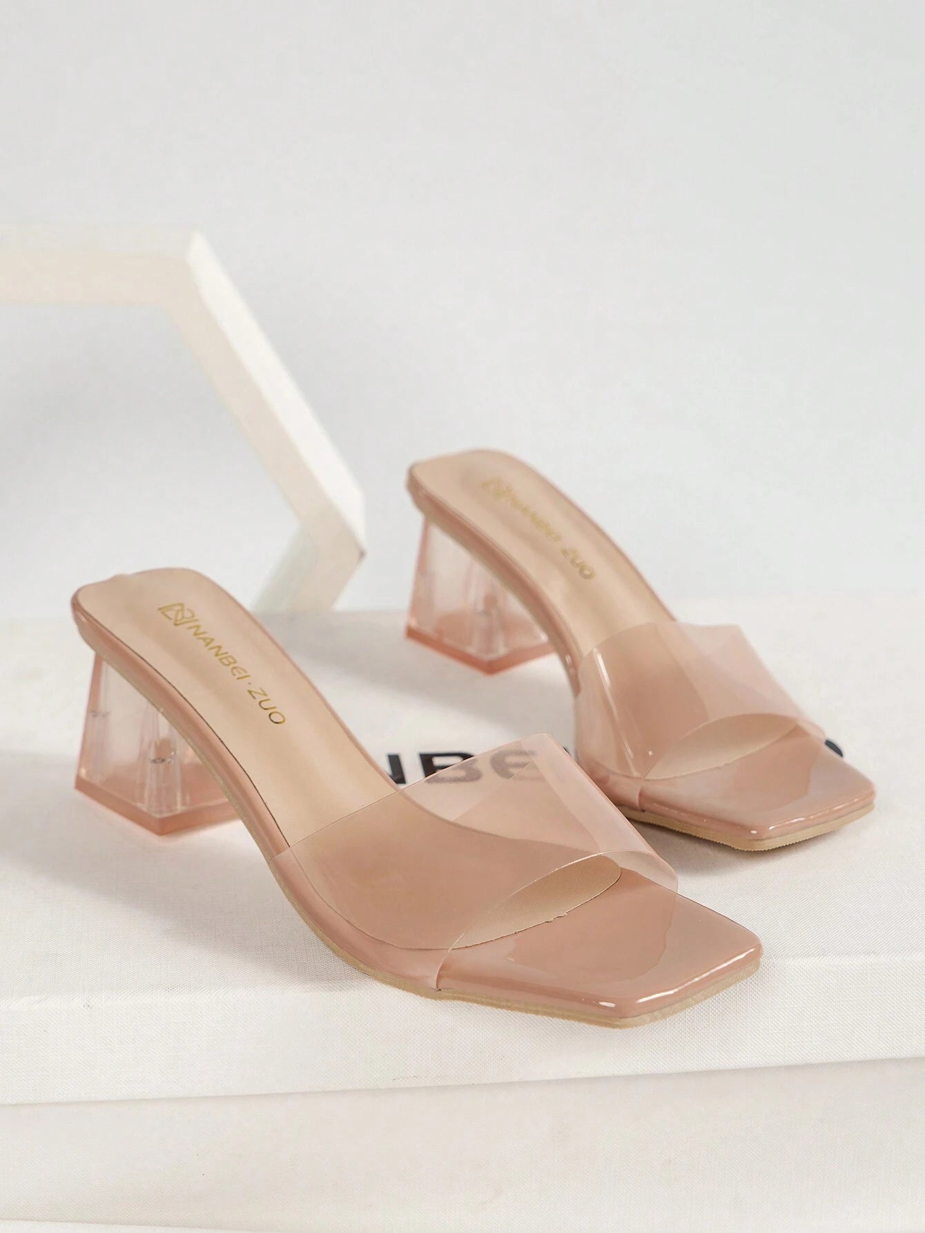  | SHEIN Versatile Chunky Heels With Crystal | Sandal | Shein | OneHub