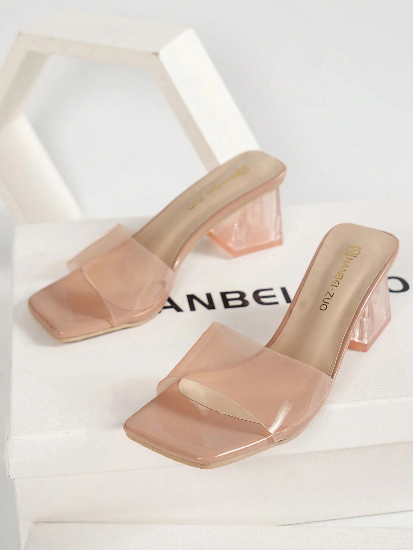  | SHEIN Versatile Chunky Heels With Crystal | Sandal | Shein | OneHub
