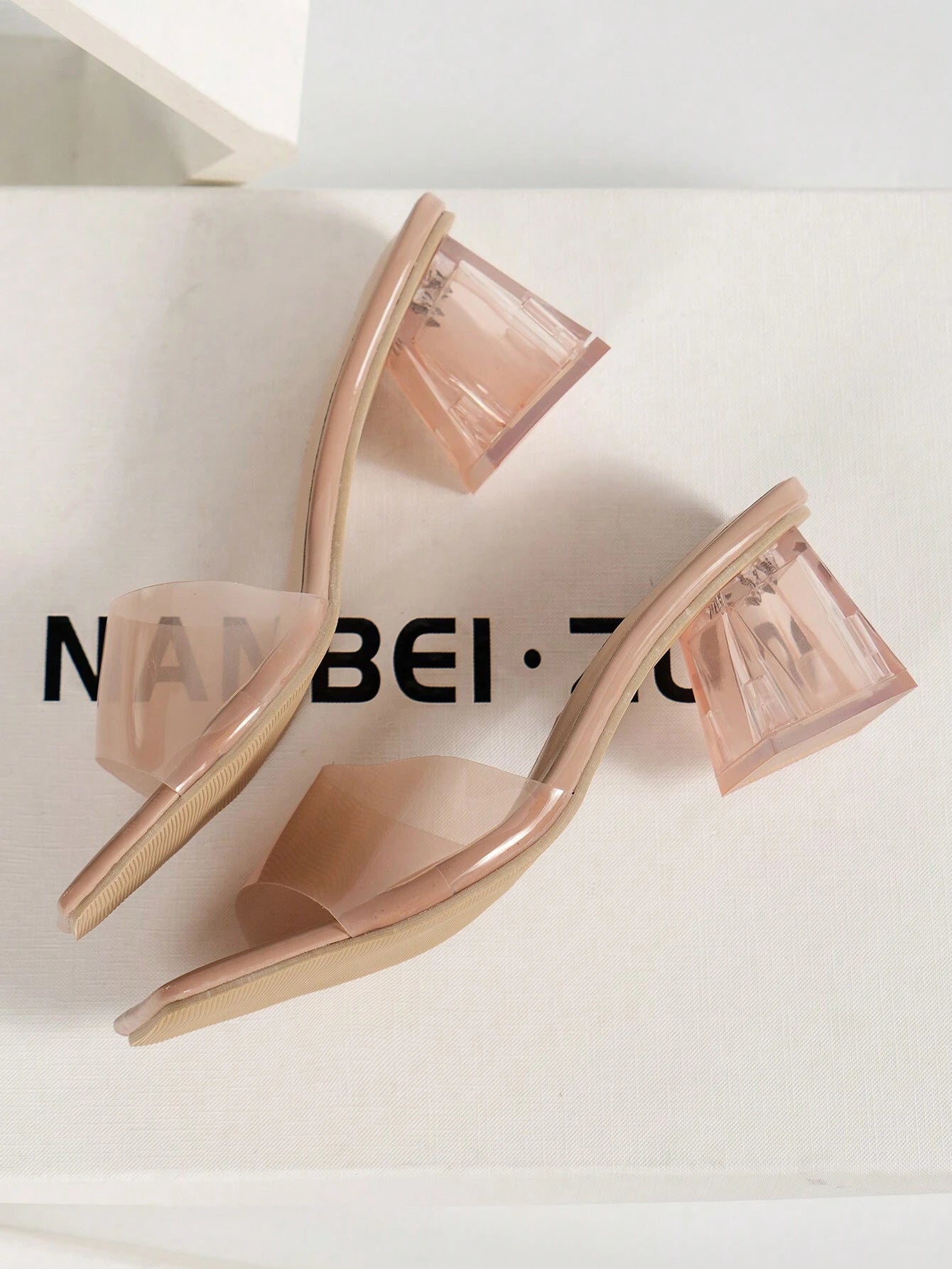  | SHEIN Versatile Chunky Heels With Crystal | Sandal | Shein | OneHub