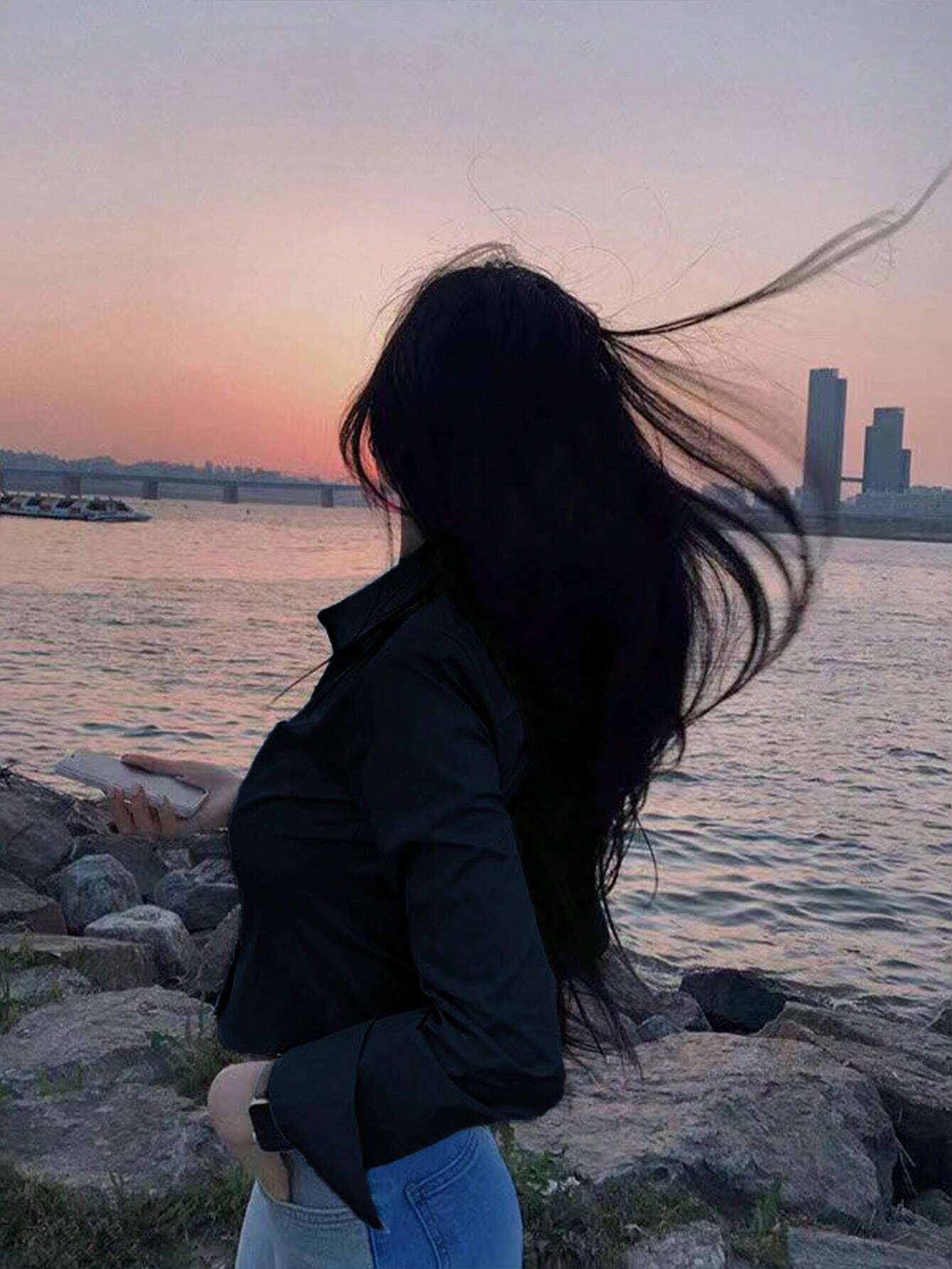  | SHEIN INAWLY Women Solid Color Casual Blouse Shirt | T-shirt | Shein | OneHub