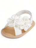  | SHEIN Infant Girls Sandals Summer Shoes Outdoor First Walker Toddler Girls Shoes For Summer Elegant White | Shoes | Shein | OneHub