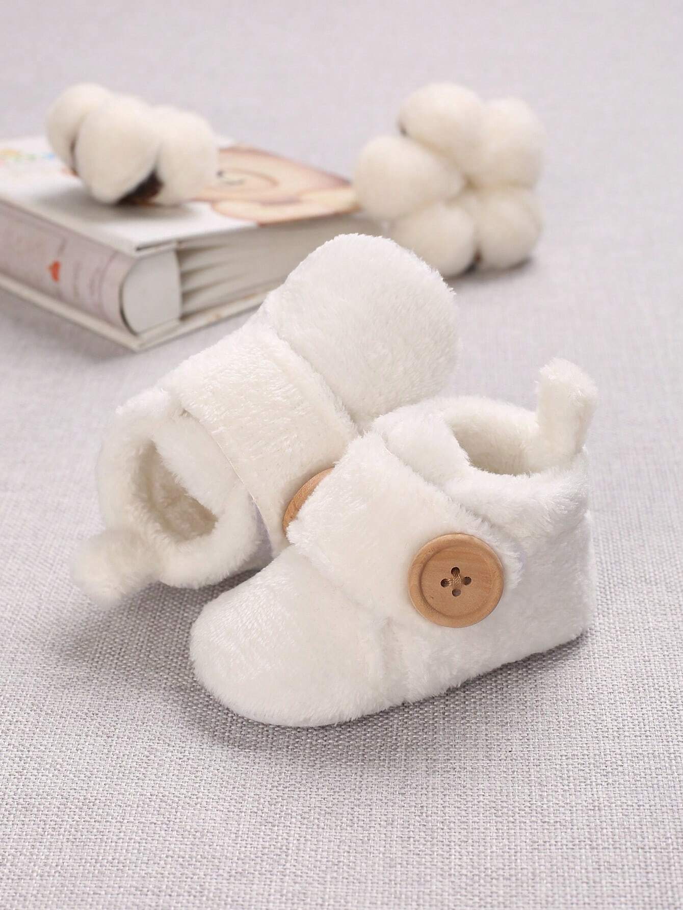  | SHEIN Infant & Toddler Cute & Stylish Outdoor Button Design Flat Shoes | Bags | Shein | OneHub