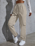  | SHEIN Knot Waist Flap Pocket Cargo Pants | Pants | Shein | OneHub