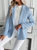  | SHEIN Lapel Neck Double Button Blazer | Blazer | Shein | OneHub