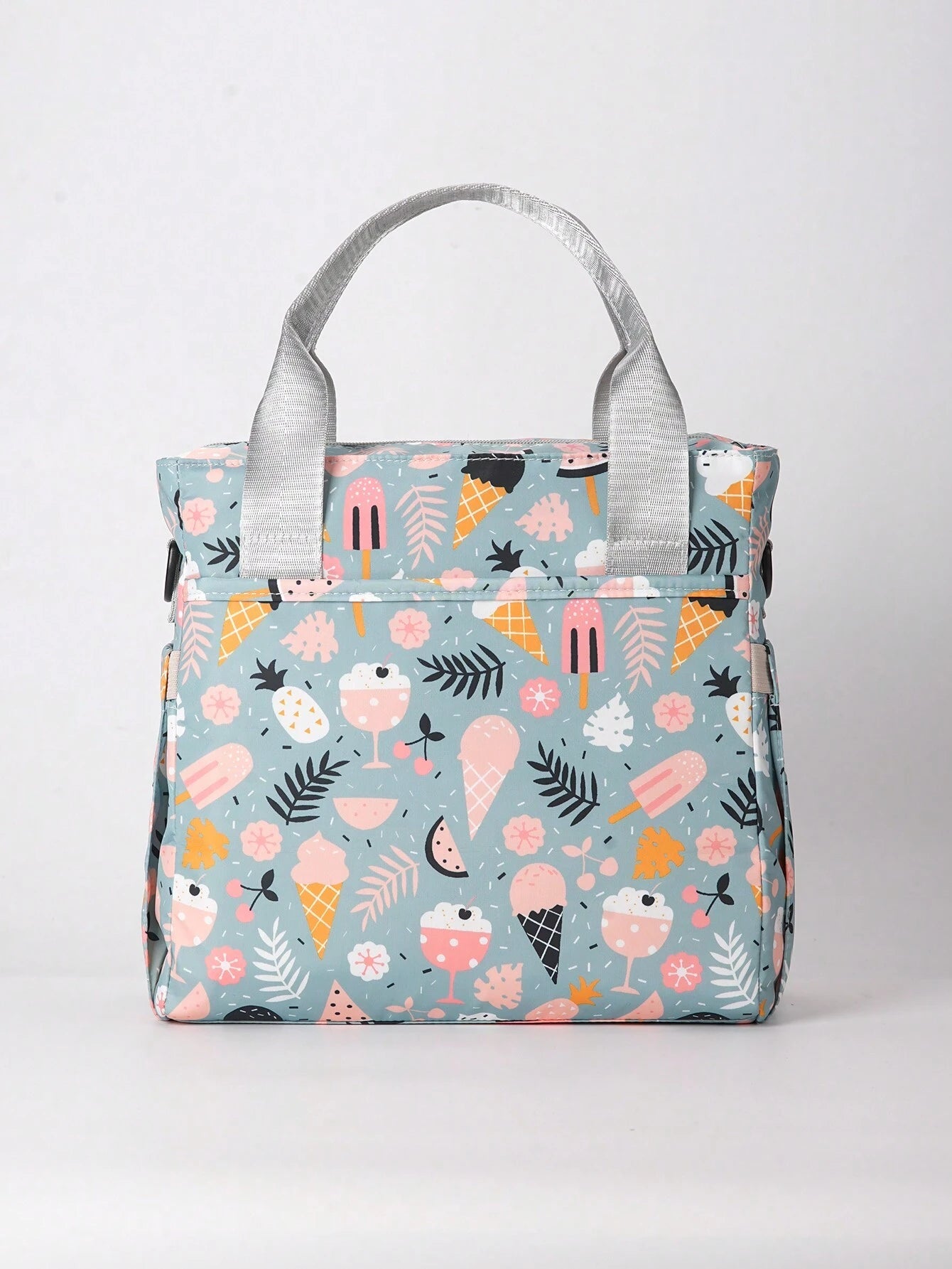  | SHEIN Large Capacity Printed Maternal And Child Bag, Handheld Baby Diaper Bag, Single Shoulder Crossbody Mommy Milk Bottle Bag | Bags | Shein | OneHub