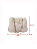  | SHEIN Lightweight,Business Casual Fuzzy Shoulder Tote Bag | Bags | Shein | OneHub