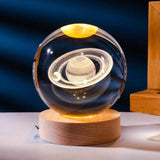  | SHEIN 3D Crystal Ball Solar System Led Night Light | Home Decor | Shein | OneHub