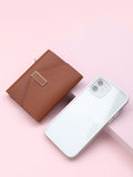 | SHEIN Metal Decor Fold Small Wallet Credit Card Small Purse ID Window Bi-Fold Women Wallet | Wallet | Shein | OneHub