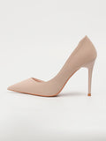  | SHEIN Minimalist Point Toe Stiletto Heeled Court Pumps, Apricot Color Elegant Solid Color High Heel Shoes | Sandal | Shein | OneHub
