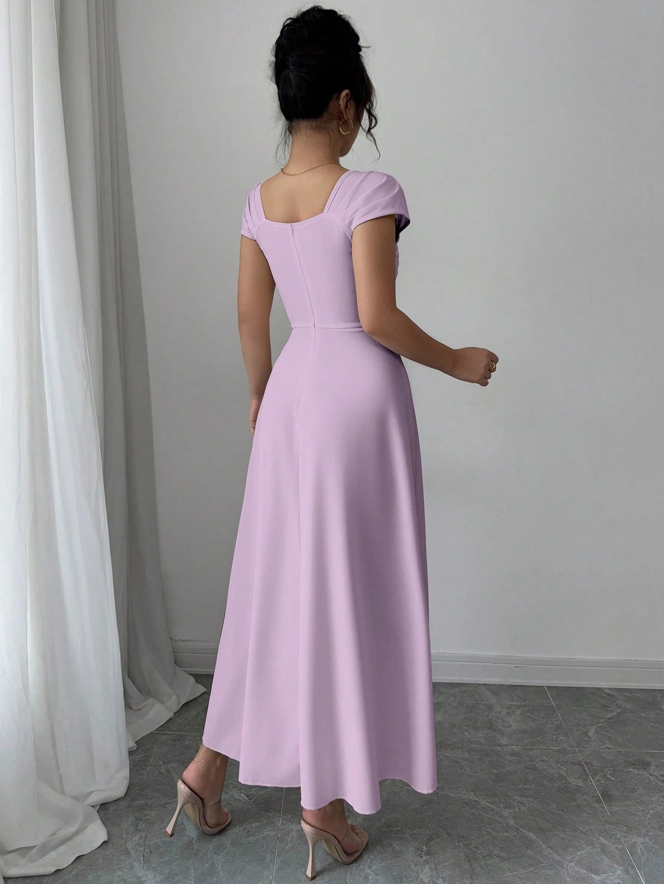  | SHEIN Modelyn Women's Elegant Solid Color Dress, Summer | Dress | Shein | OneHub