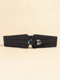  | SHEIN New Arrival Retro Court Style Women's Slimming Waist Belt With Multi-loop Buckle And Elastic Band, Matchable With Dress | Belt | Shein | OneHub