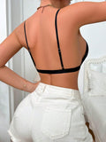 | SHEIN NudeFit Sexy Mesh Splicing Front-Clasp Deep V Bra | Lingerie | Shein | OneHub