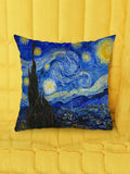  | SHEIN  Oil Painting Pattern Cushion Cover Without Filler, Modern Throw Pillow Case For Sofa, Home Decor | Pillow Cover | Shein | OneHub