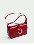  | SHEIN One Solid Colored Glossy Evening Clutch Bag, Featuring A Chic And Unique Short And Curved Design | Bags | Shein | OneHub