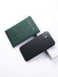  | SHEIN PU Travel Passport Cover Fashion Women Passport Holder Case for Men Travel Document vacation accessories for holiday season | Card Holder | Shein | OneHub
