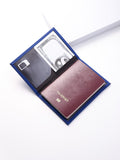 | SHEIN PU Leather Travel Passport Cover Fashion Women Passport Holder Case for Men Travel Document vacation accessories for holiday season | Card Holder | Shein | OneHub