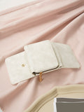  | SHEIN PU Small Wallet White Minimalist Coin Pocket Small Purse Bi-Fold Zipper Women Wallet Mini | Wallet | Shein | OneHub