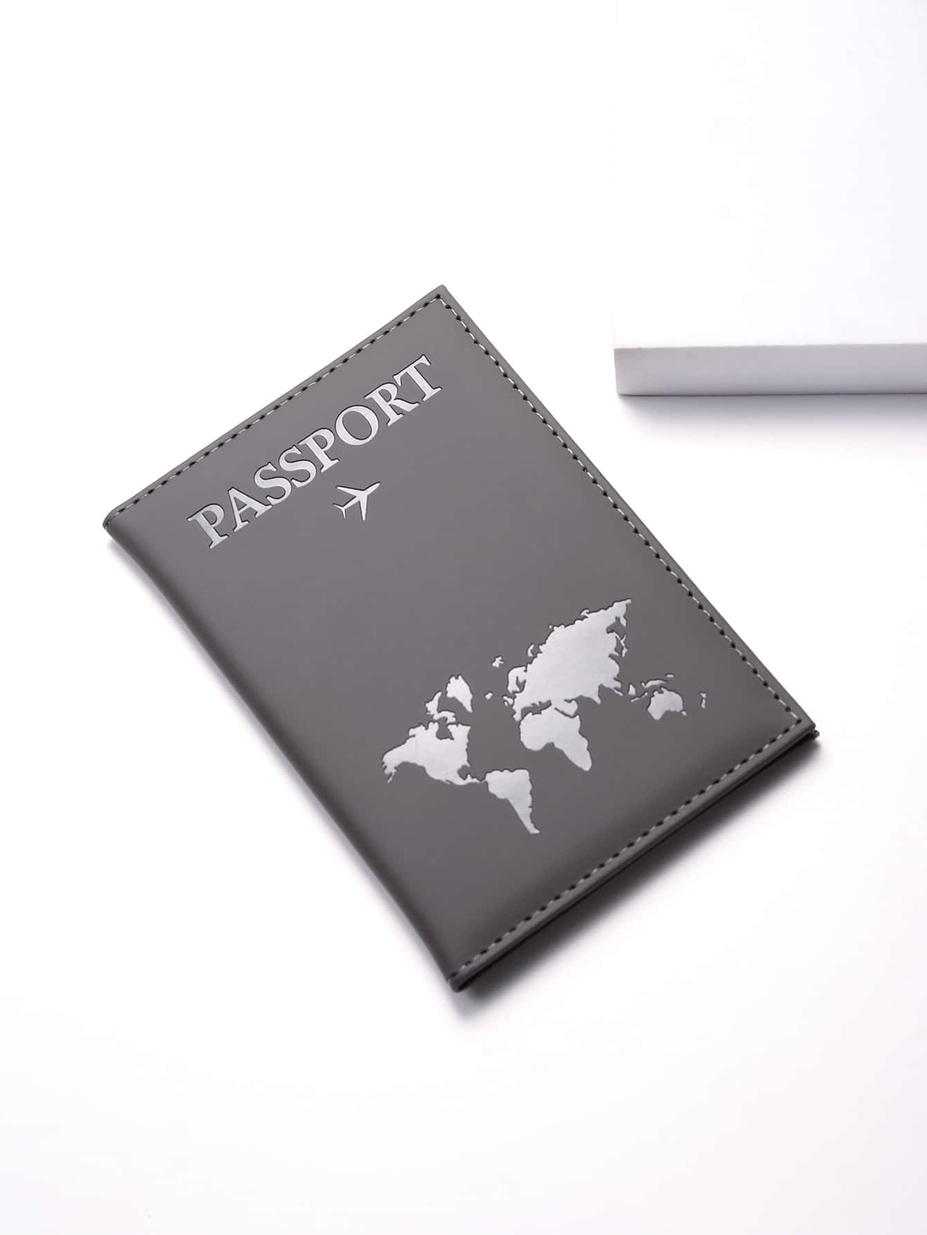  | SHEIN PU Travel Passport Cover Fashion Women Passport Holder Case for Men Travel Document vacation accessories for holiday season | Card Holder | Shein | OneHub