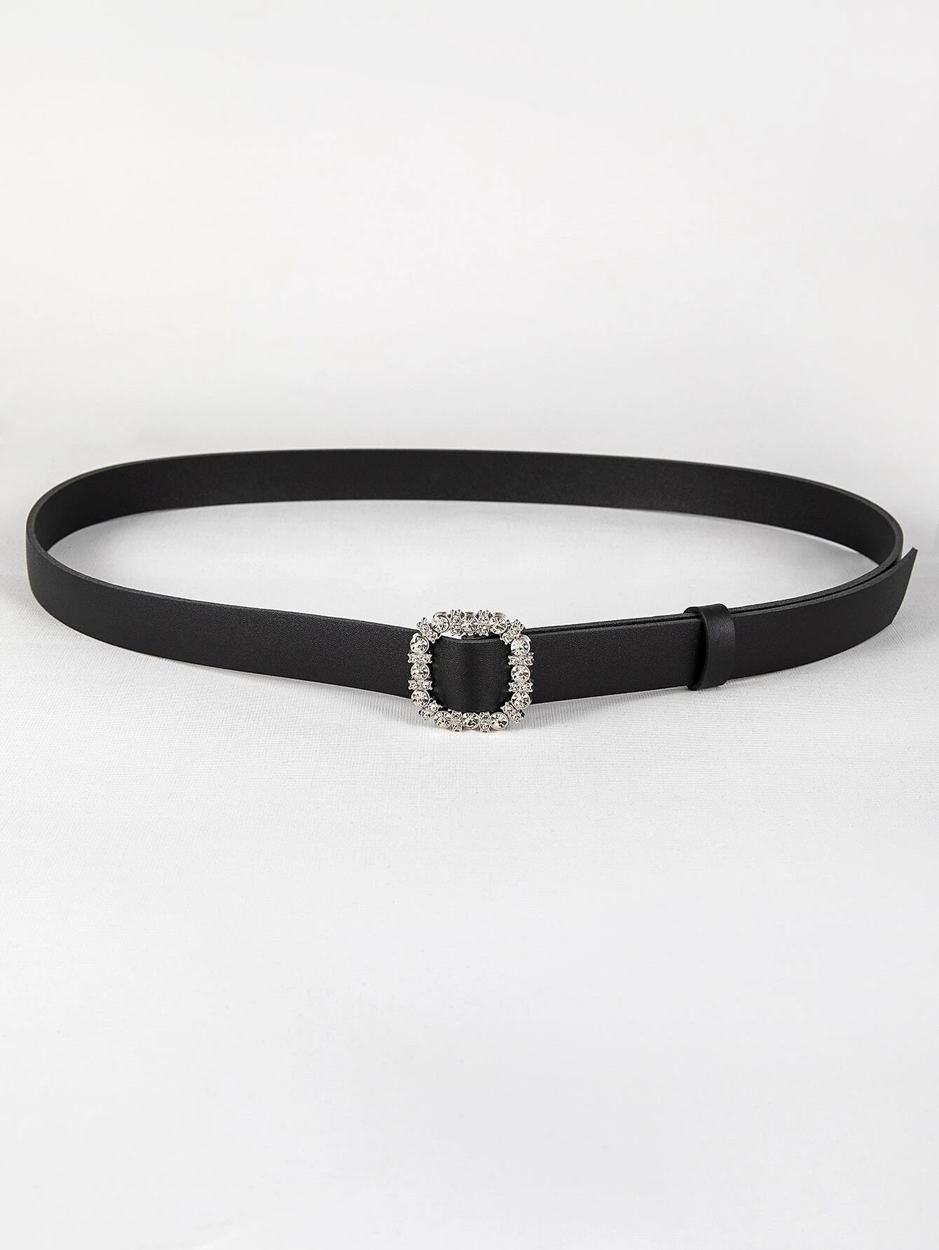  | SHEIN Party Stylish Rhinestone Decor Buckle Belt | Belt | Shein | OneHub
