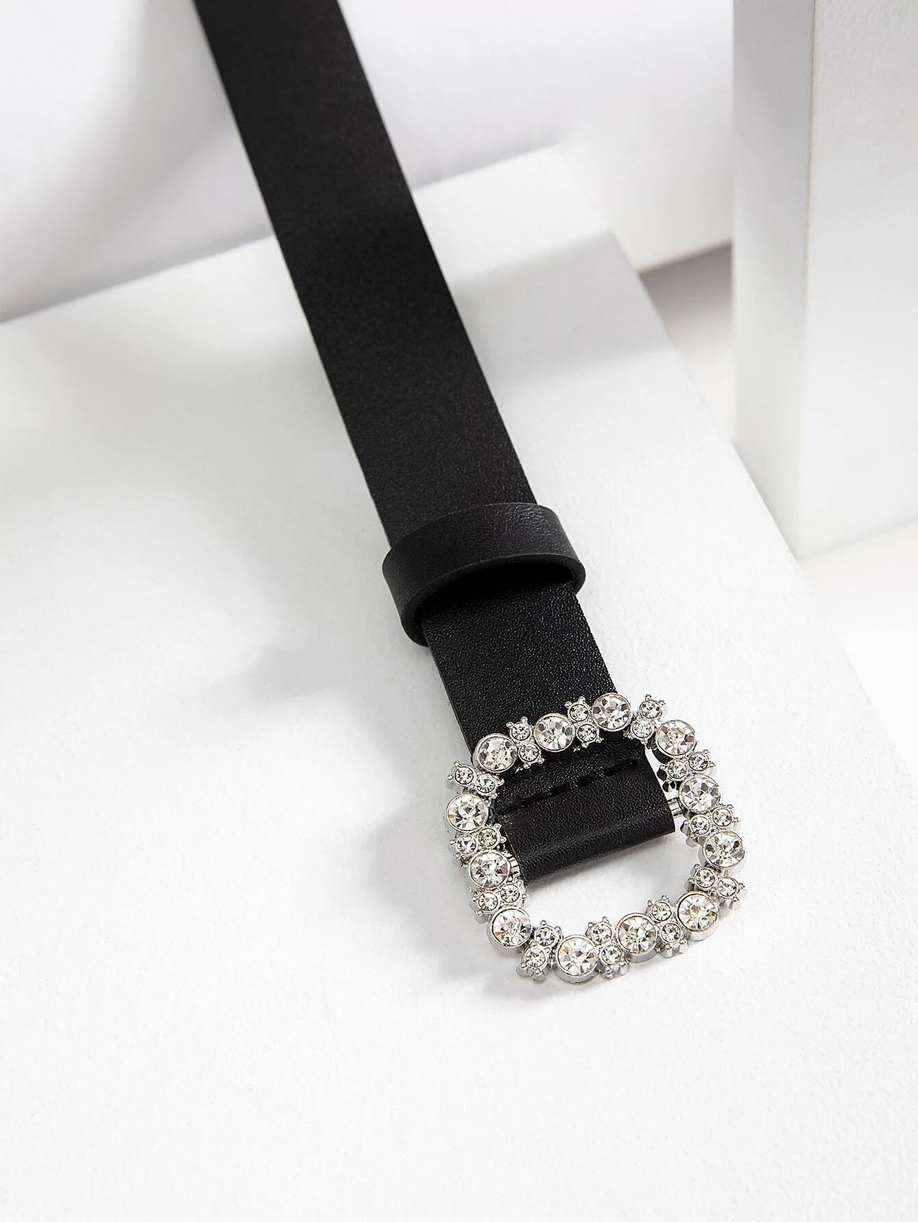  | SHEIN Party Stylish Rhinestone Decor Buckle Belt | Belt | Shein | OneHub