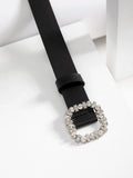  | SHEIN Party Stylish Rhinestone Decor Buckle Belt | Belt | Shein | OneHub