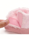  | SHEIN Pink Soft Sole Boots For 0-1 Year Old Infant Girls, Autumn & Winter | Bags | Shein | OneHub
