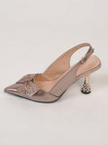  | SHEIN Pointed Toe High-heeled Single Shoes | Sandal | Shein | OneHub