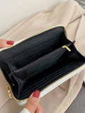  | SHEIN Quilted Pattern Long Wallet Slim Portable | Wallet | Shein | OneHub