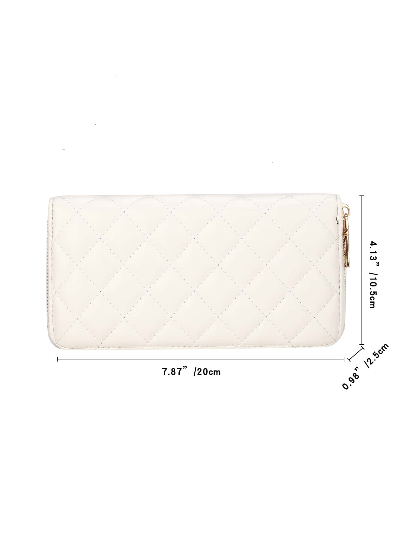  | SHEIN Quilted Pattern Long Wallet Slim Portable | Wallet | Shein | OneHub