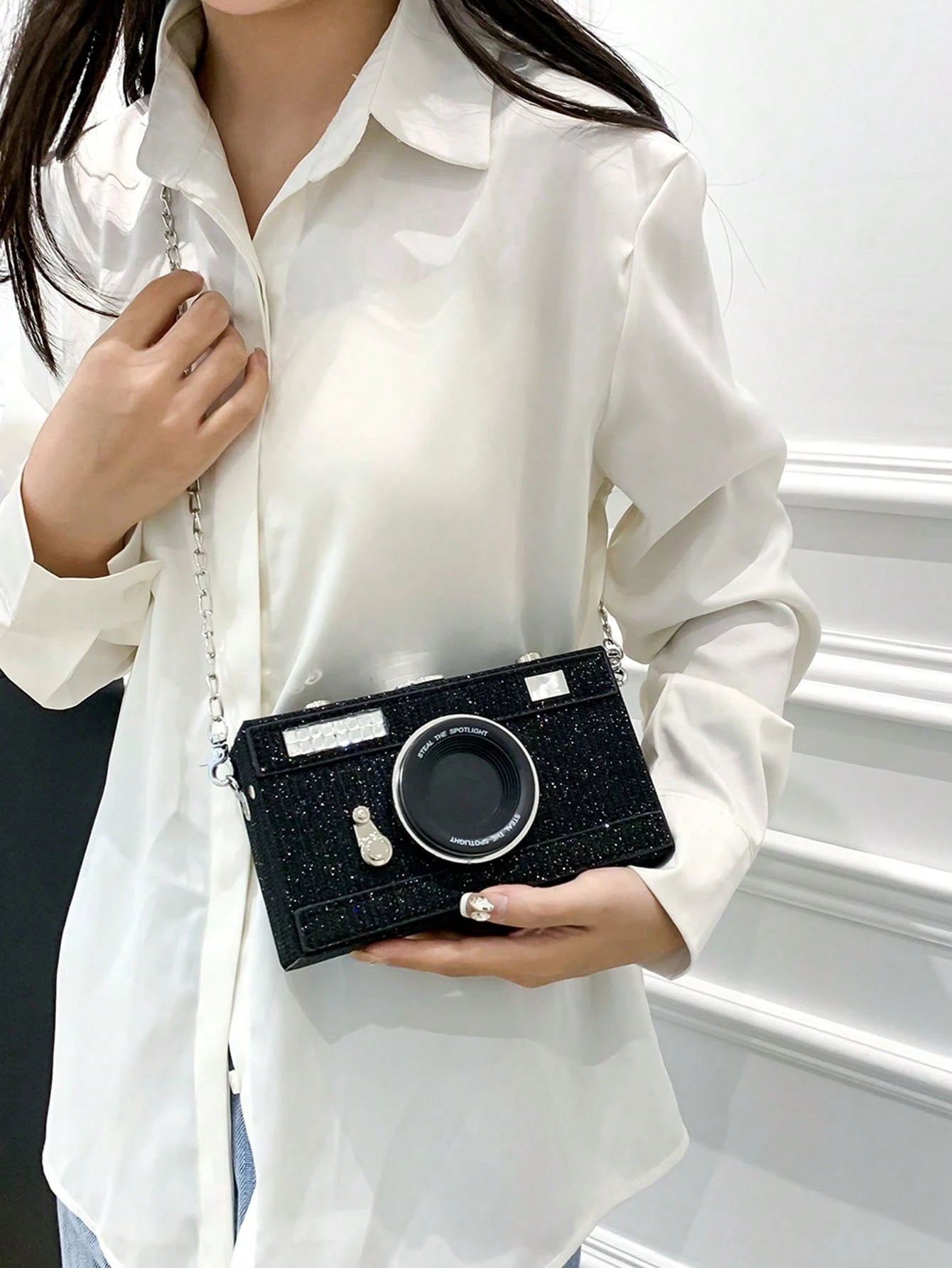  | SHEIN Quirky Camera Bag, Box Shaped Mini Square Wallet, Versatile Elegant Retro Shoulder Bag/Crossbody Bag, Suitable For Women Daily Use, Teacher's Gift, Travel | Bags | Shein | OneHub