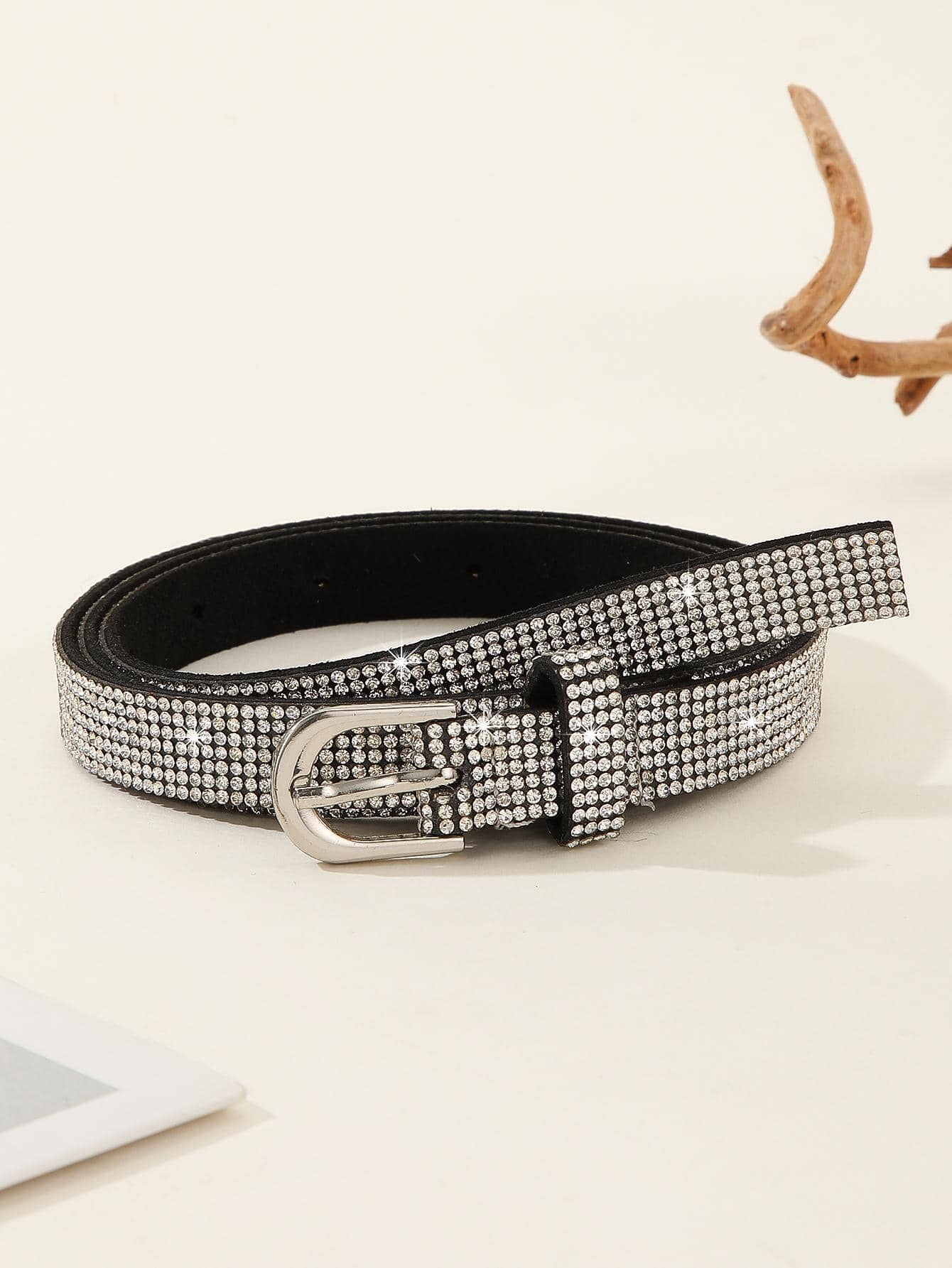  | SHEIN Rhinestone Decor Belt | Belt | Shein | OneHub