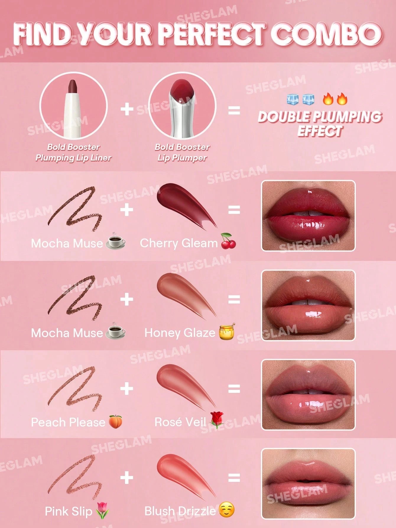  | SHEGLAM Bold Booster Lip Plumper | Brush | SheGlam | OneHub
