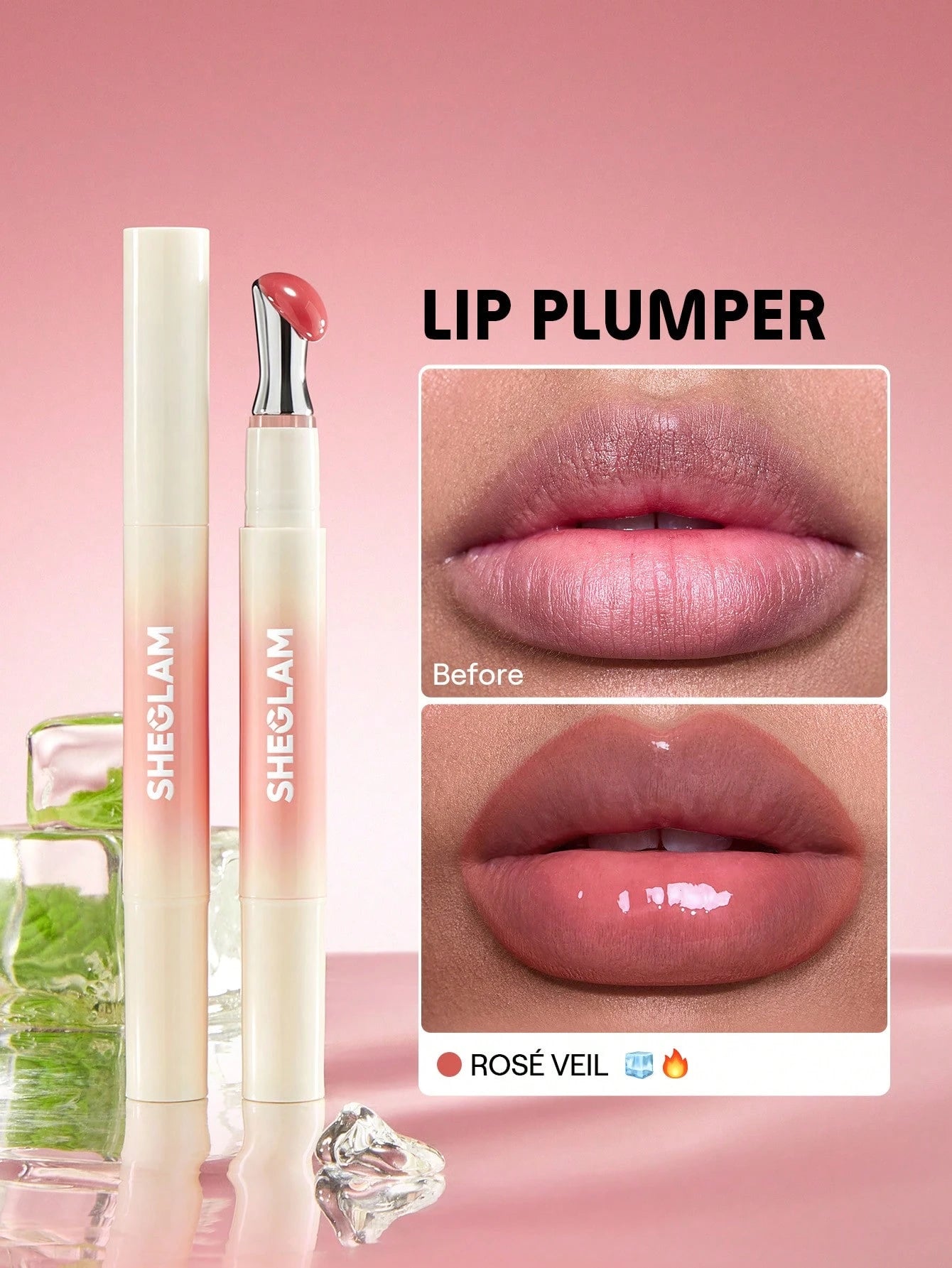  | SHEGLAM Bold Booster Lip Plumper | Brush | SheGlam | OneHub