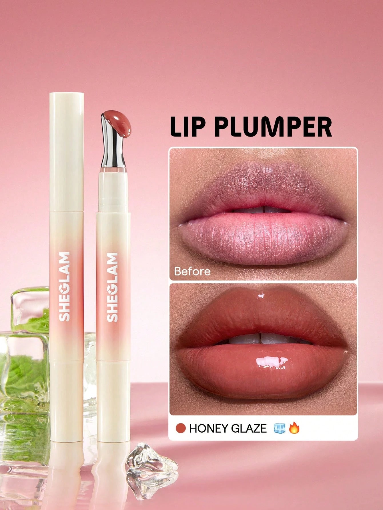  | SHEGLAM Bold Booster Lip Plumper | Brush | SheGlam | OneHub